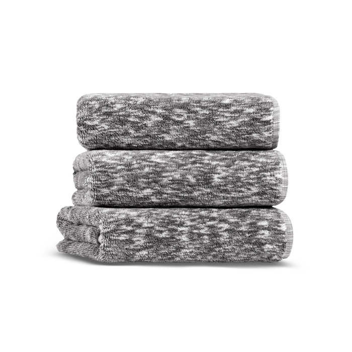 Mijölnir Toalla de Manos Algodón 100% Lujo Suave 550 gr/m² 50x90 cm Gris Oscuro